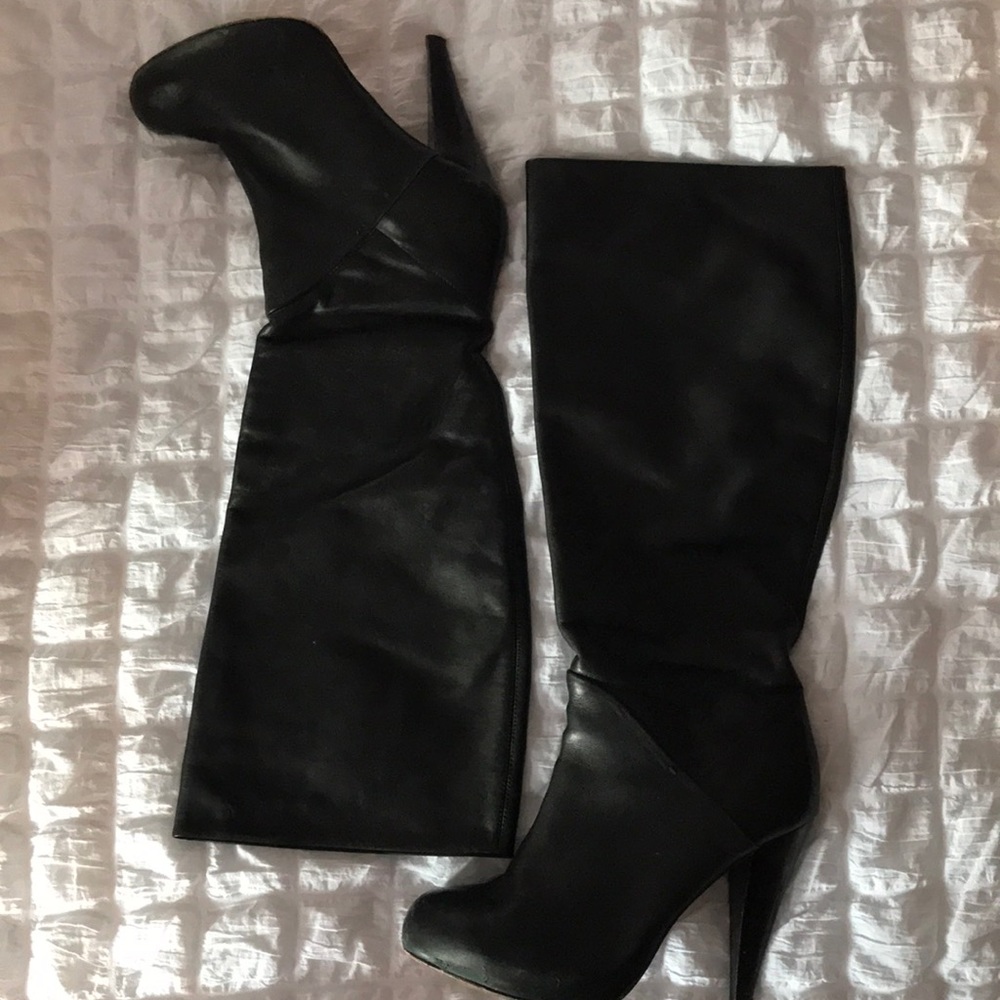 Dolce Vita Black Leather Boots